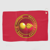 命令 ゴルフタオル (横)