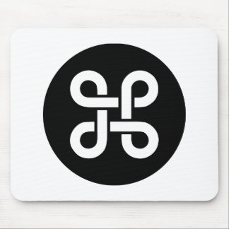 命令Apple Macのイデオロギー マウスパッド