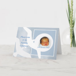 命名式の招待状、カスタム名刺、鳥。 招待状