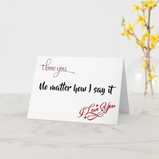 ***命恋*** カード (黄色い花)