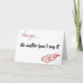 ***命恋*** カード (正面)