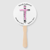 命懸け扇子の供養・お祝い ハンドファン (正面)