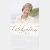 命日お祝い アクリルサイン (傾斜)