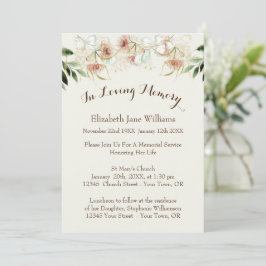 命日お祝い |ユーカリ 招待状