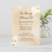 命日お祝い | Lily 招待状 (スタンド正面)