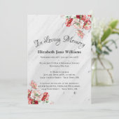 命日お祝い | Poppy 招待状 (スタンド正面)