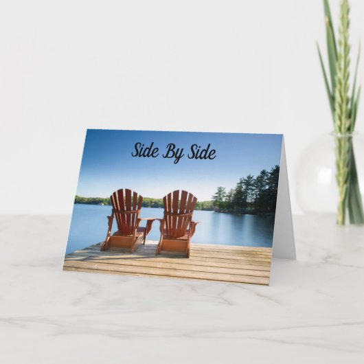 **命日**一緒に愛で一緒に! カード (正面)