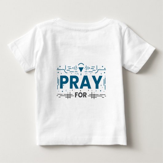 命祈の問題 ベビーTシャツ (裏面)