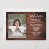 命素朴命写真の供養お祝い 招待状 (正面)