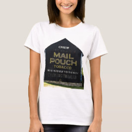 咀嚼郵便袋のタバコの納屋のオリジナルの写真 Tシャツ