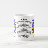 咀嚼、起源、意味および頂上 コーヒーマグカップ (中央)