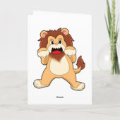 咆哮するライオン.PNG カード (裏面)