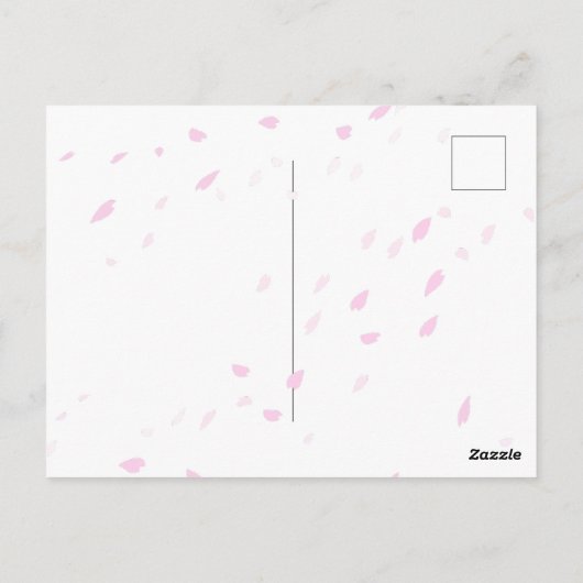 和の美しさを届ける＊菊のポストカード ポストカード (裏面)