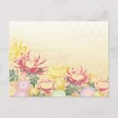 和の美しさを届ける＊菊のポストカード ポストカード (正面)