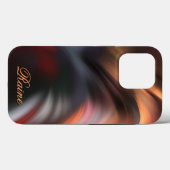 和らいだ秋の個人名 Case-Mate iPhoneケース (裏面 (横))