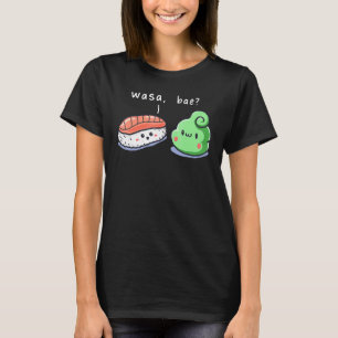 和佐べワサビ寿司の大食日本の品 Tシャツ