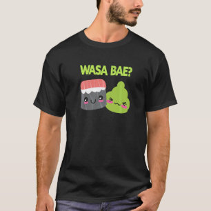 和佐べ食日本のべ寿司わさび Tシャツ