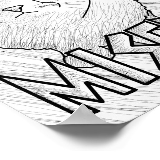 和和猫 ポスター (角)