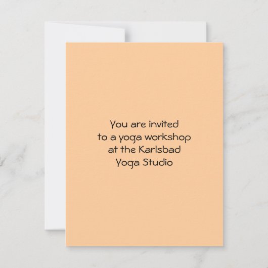 和尚禅引用文招待 招待状 (裏面)