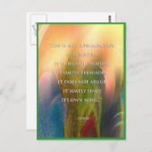 和尚禅引用文葉書 ポストカード (正面/裏面)