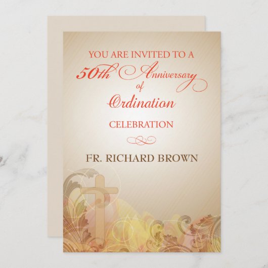 和尚第50回和尚 招待状 (正面/裏面)