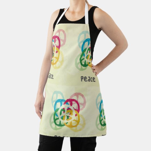 和平サイン エプロン (インサイチュ)