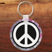 和平サイン キーホルダー (正面)