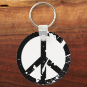 和平サイン キーホルダー (正面)