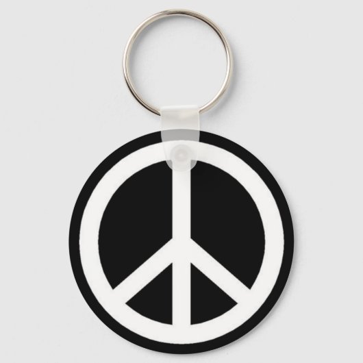 和平サイン キーホルダー (正面)