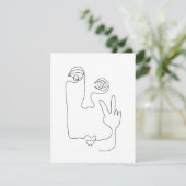 和平サイン サンキューカード (スタンド正面)