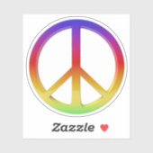 和平サイン シール (シート)