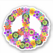 和平サイン シール (正面)