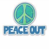 和平サイン シール (正面)