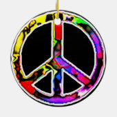 和平サイン セラミックオーナメント (裏面)
