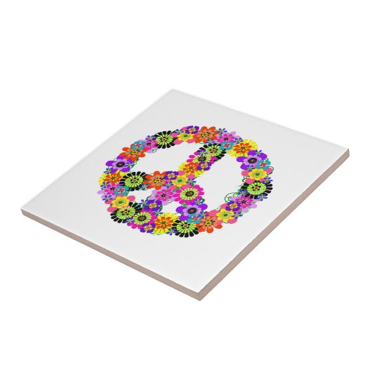 和平サイン タイル (側面)