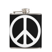 和平サイン フラスク (正面)