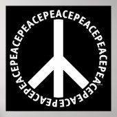 和平サイン ポスター (正面)