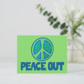 和平サイン ポストカード (スタンド正面)