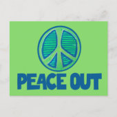 和平サイン ポストカード (正面)