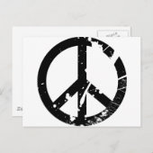 和平サイン ポストカード (正面/裏面)