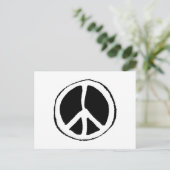 和平サイン ポストカード (スタンド正面)