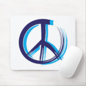 和平サイン マウスパッド (マウス)
