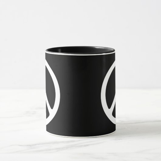 和平サイン マグカップ (中央)