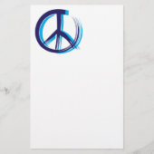 和平サイン 便箋 (正面)