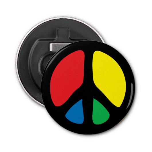 和平サイン 栓抜き (正面)