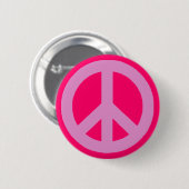和平サイン 缶バッジ (正面&裏面)
