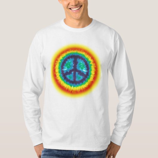 和平サイン Tシャツ (正面)