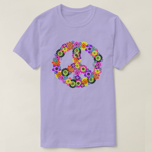 和平サイン Tシャツ (デザイン正面)