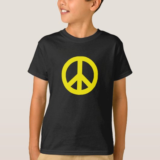 和平サイン Tシャツ (正面)