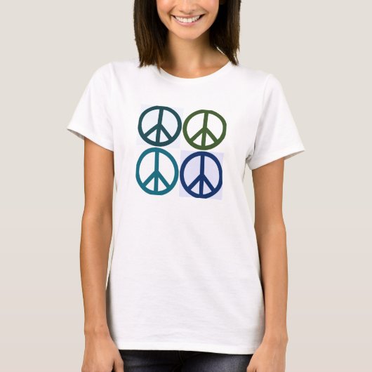 和平サイン Tシャツ (正面)